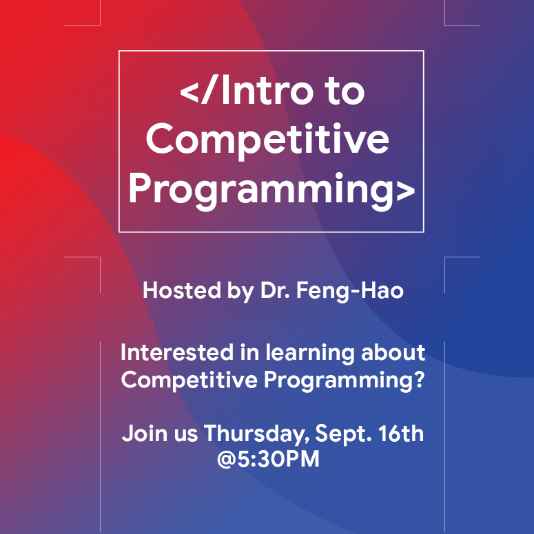Intro to Competitive Programming badge
